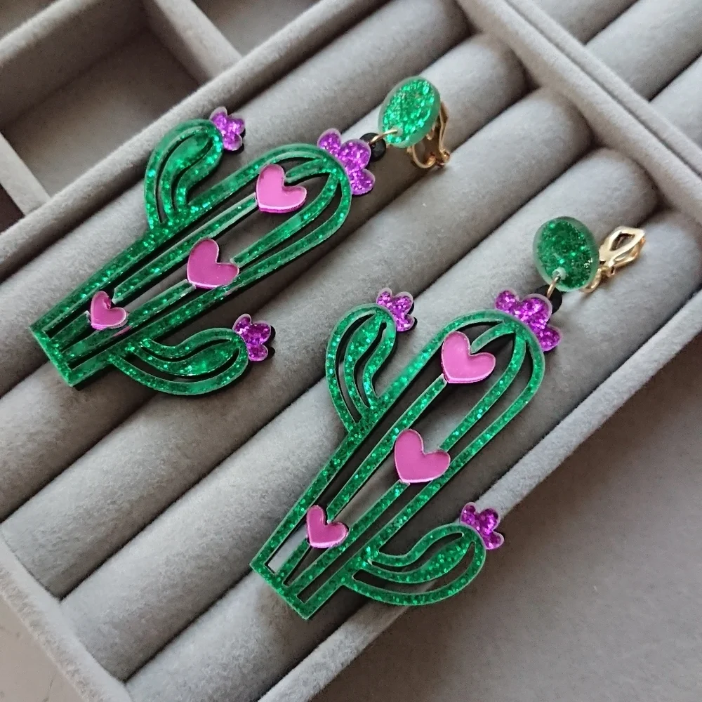 earrings add playful